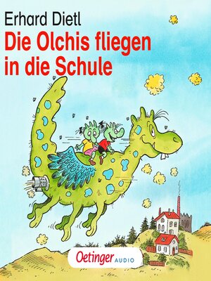 cover image of Die Olchis fliegen in die Schule